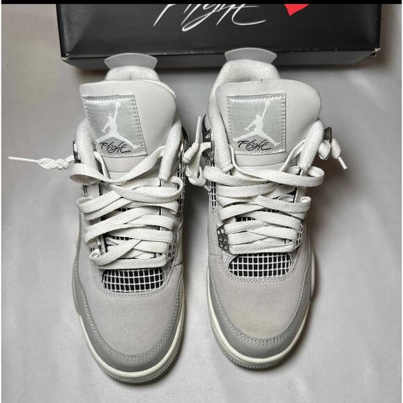 Size 6.5 - Wmns Air Jordan 4 Retro Frozen Moments Women's Ships Now - Picture 4 of 10